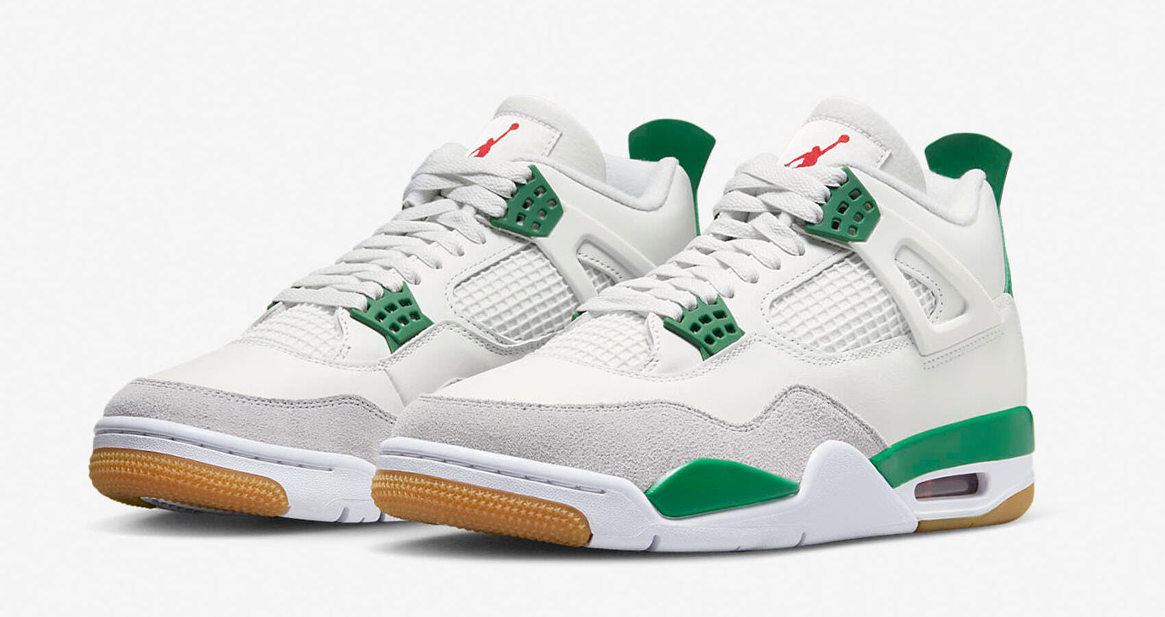 The Nike SB x Air Jordan 4 Pine Green Drops Soon
