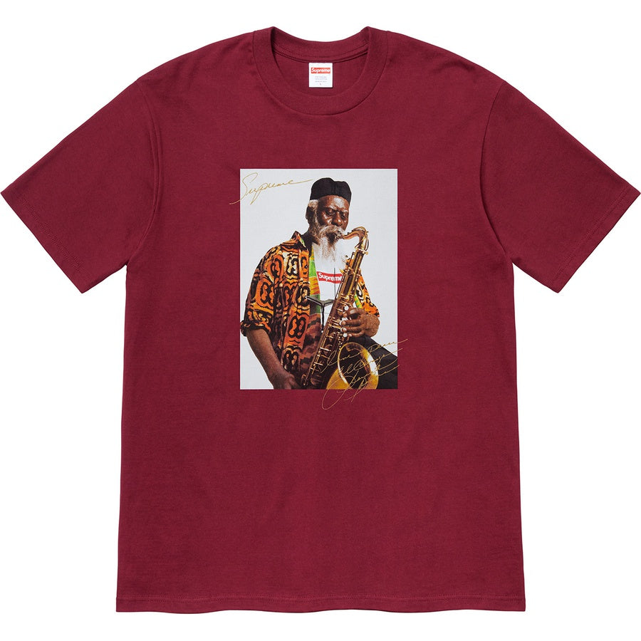 Supreme Pharoah Sanders Tee - Cardinal | Supreme | KershKicks