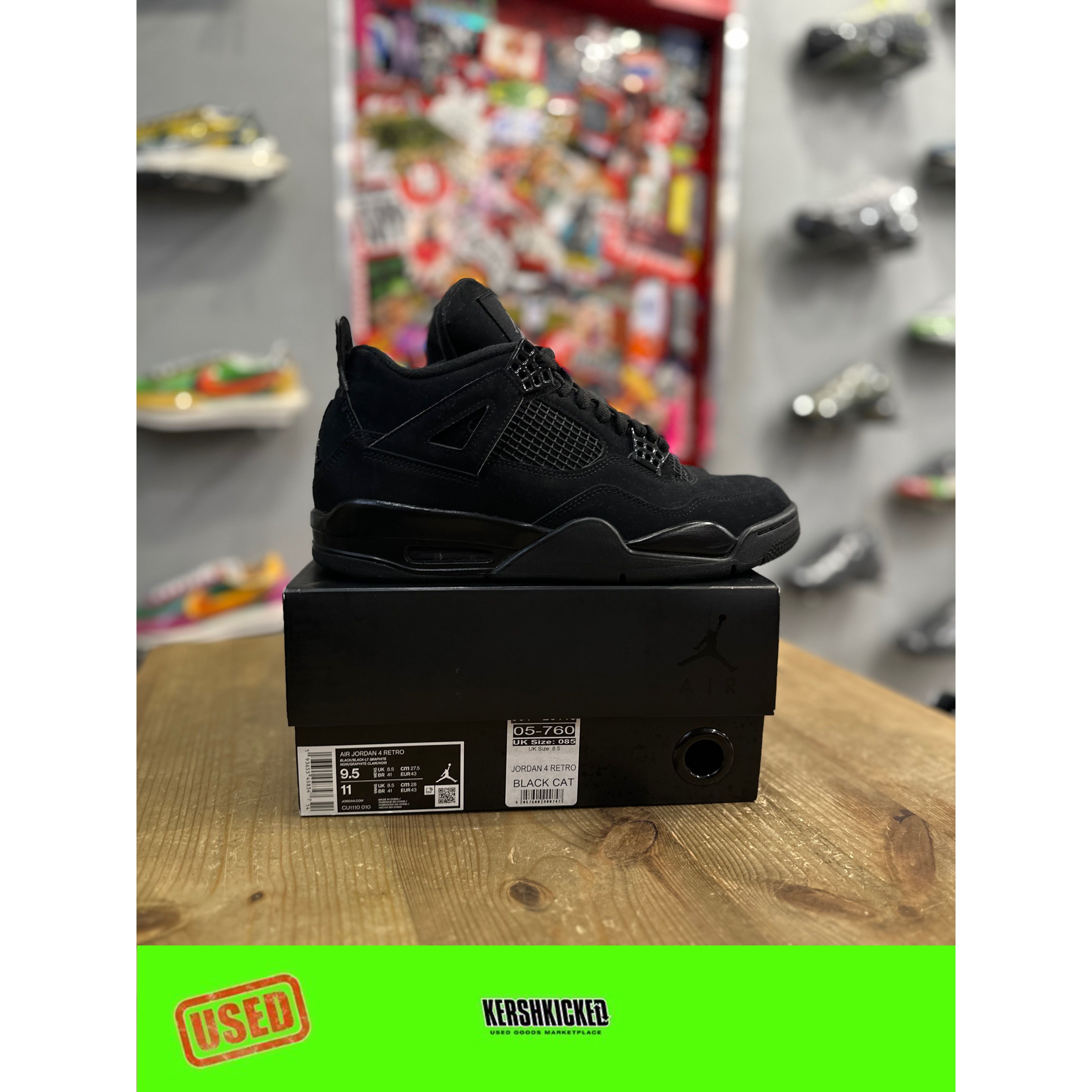 Black cat air jordan best sale