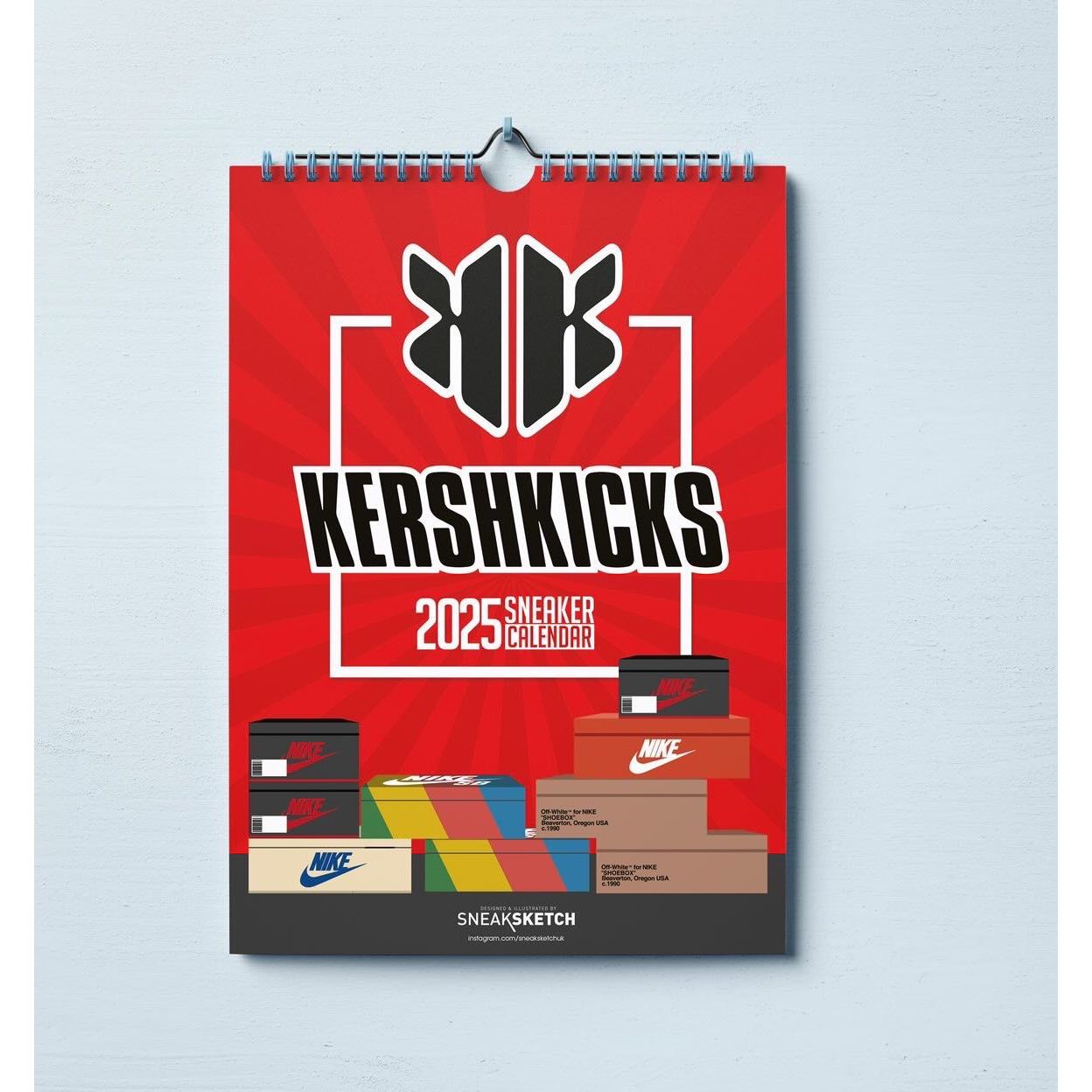 KershKicks 2025 Sneaker Calendar. KershKicks KershKicks