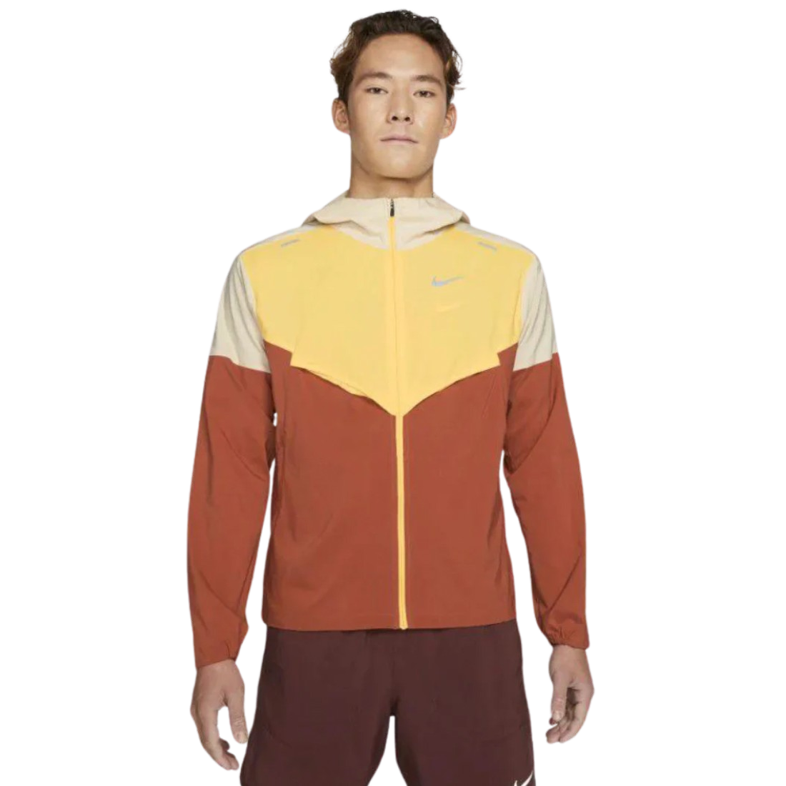 Nike Repel Windrunner Jacket Yellow Orange