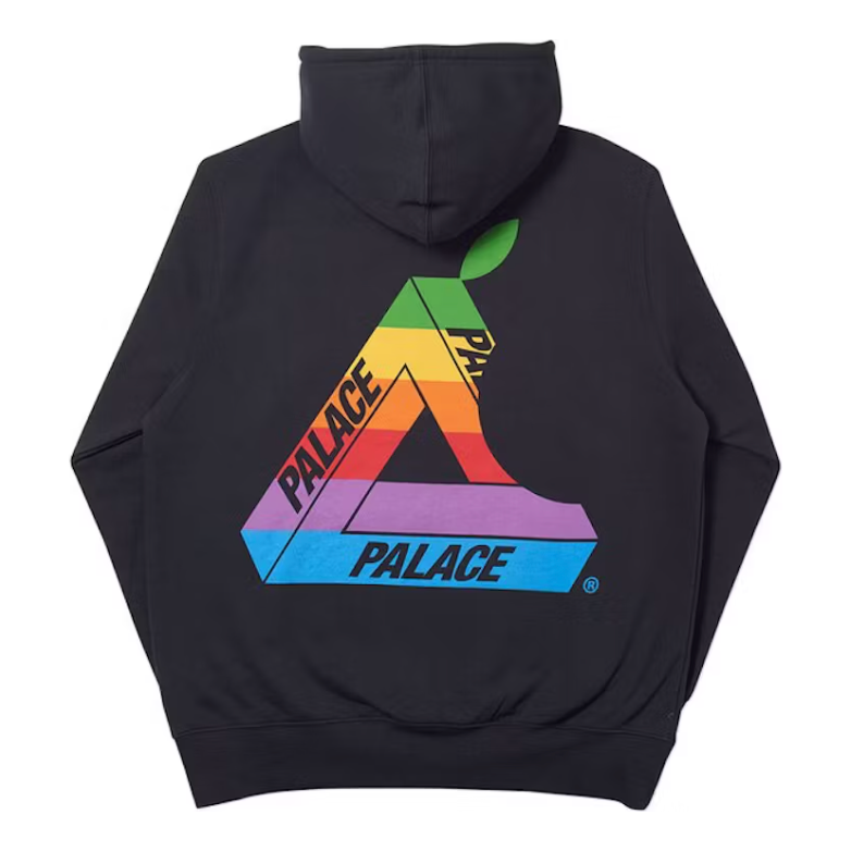 Palace multicolor hoodie on sale