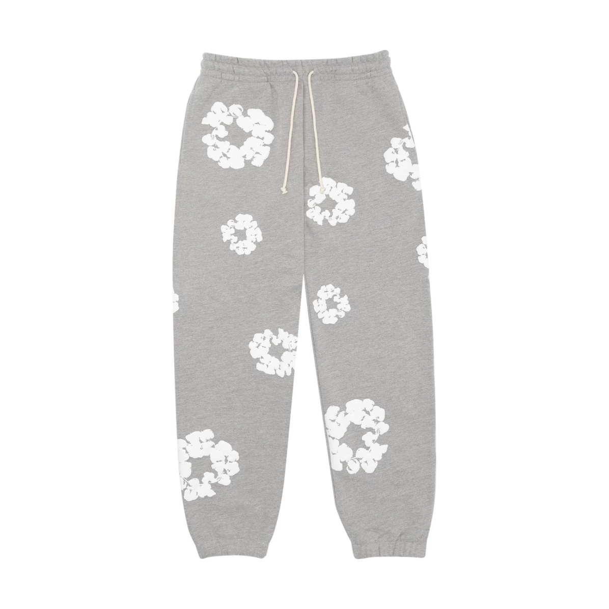 Sweatpants with flowers sale