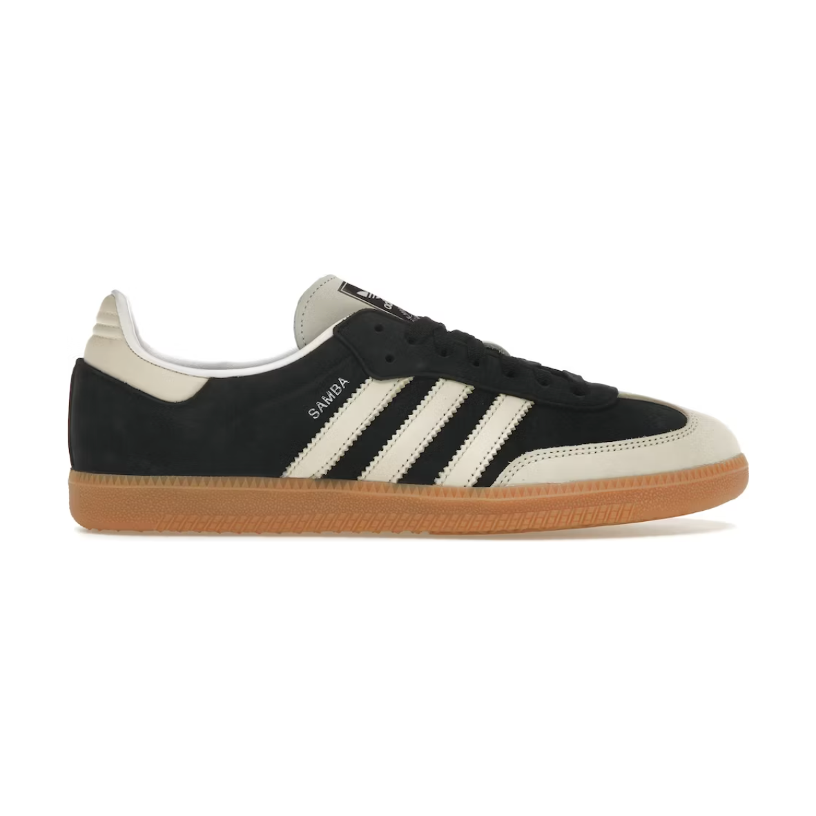 Adidas black with white online