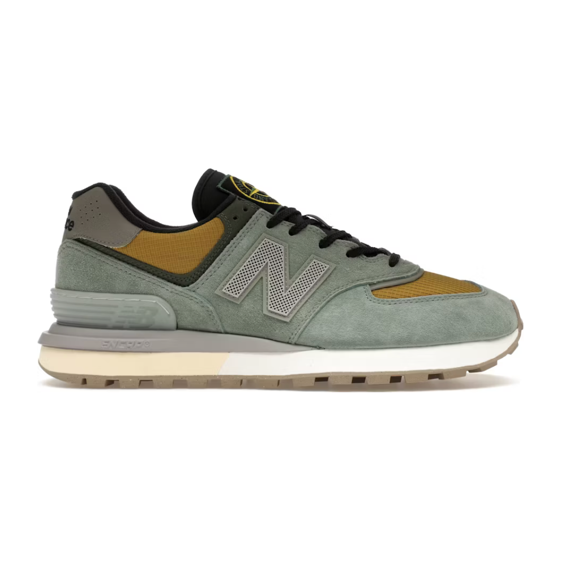 New Balance x Stone Island 574 Legacy Light Green New Balance KershKicks