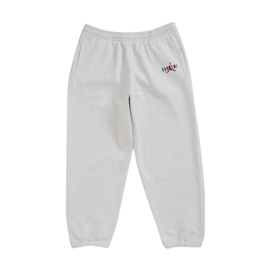 Supreme Jordan Sweatpant FW24 Ash Grey