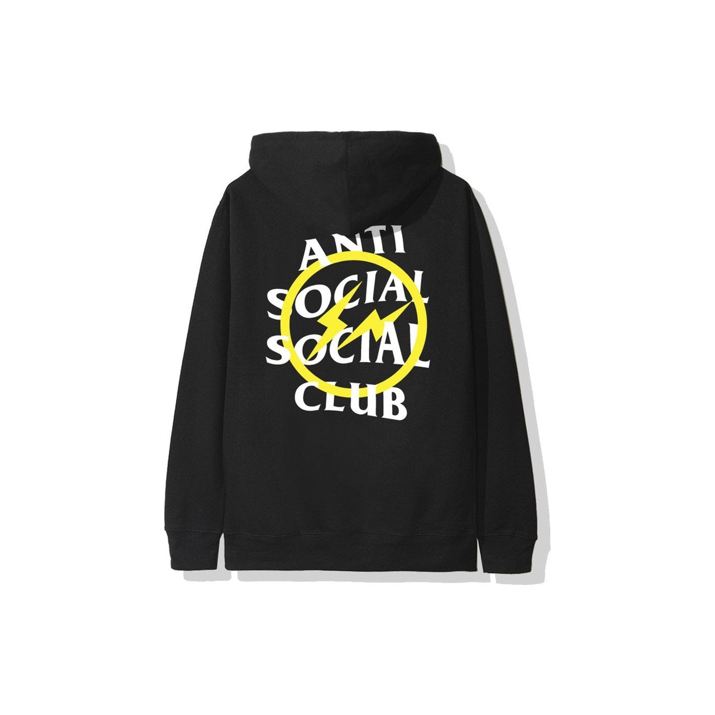 Anti Social Social Club x Fragment Hoodie Yellow Anti Social Social Club KershKicks