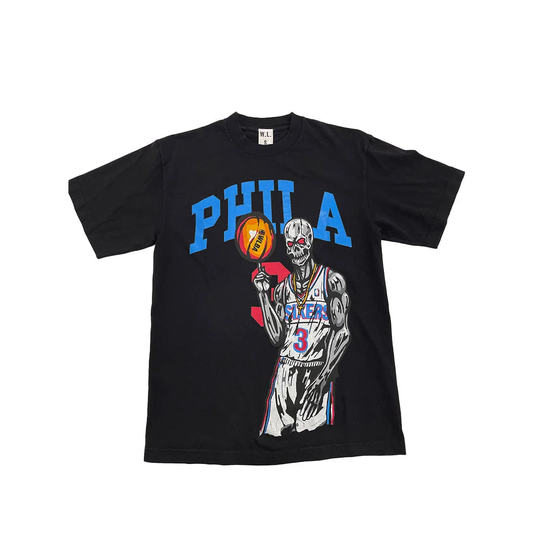 Jordan T-Shirts Retro 90S Basketball Graphic Tee Shattered