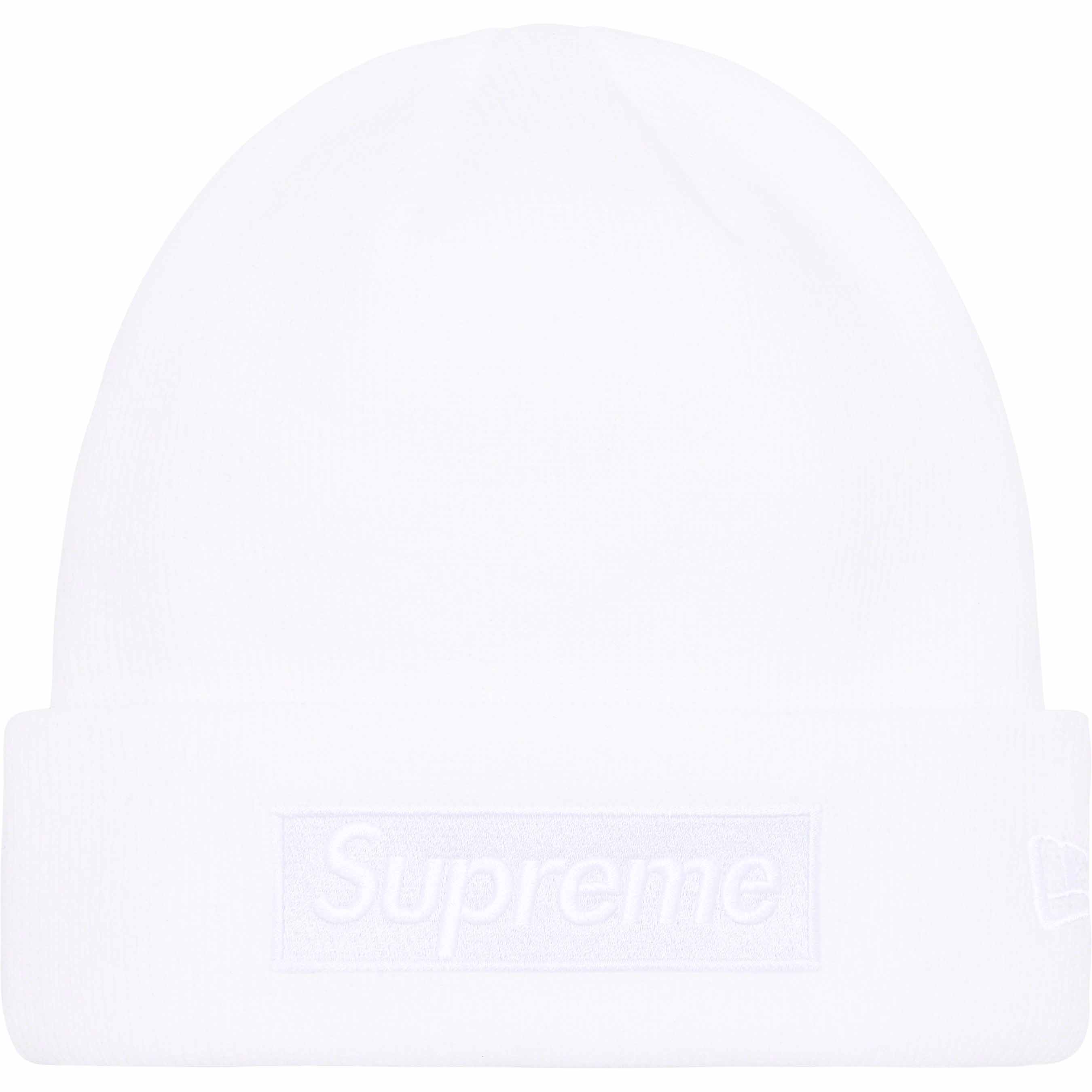 White store supreme beanie