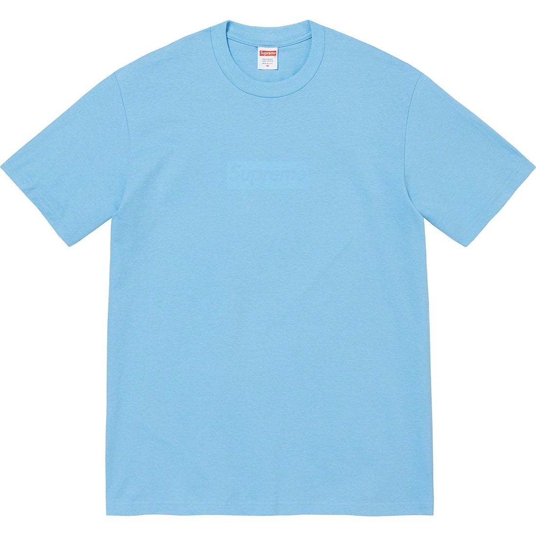 Supreme baby blue 2025 box logo tee