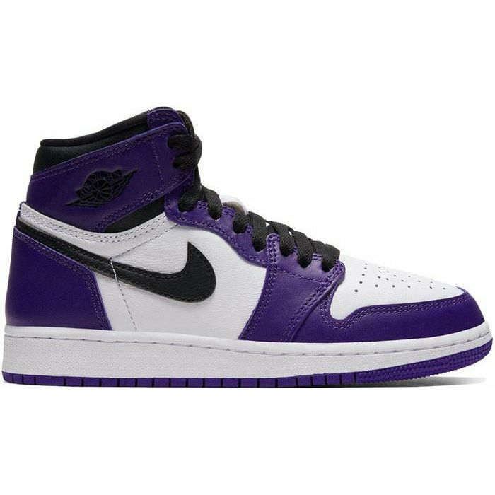 Jordan 1 Retro High Court Purple White (GS) | Jordan's | KershKicks