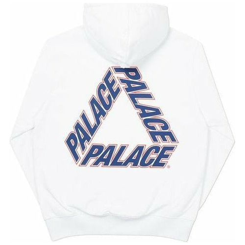 Palace white hoodie sale