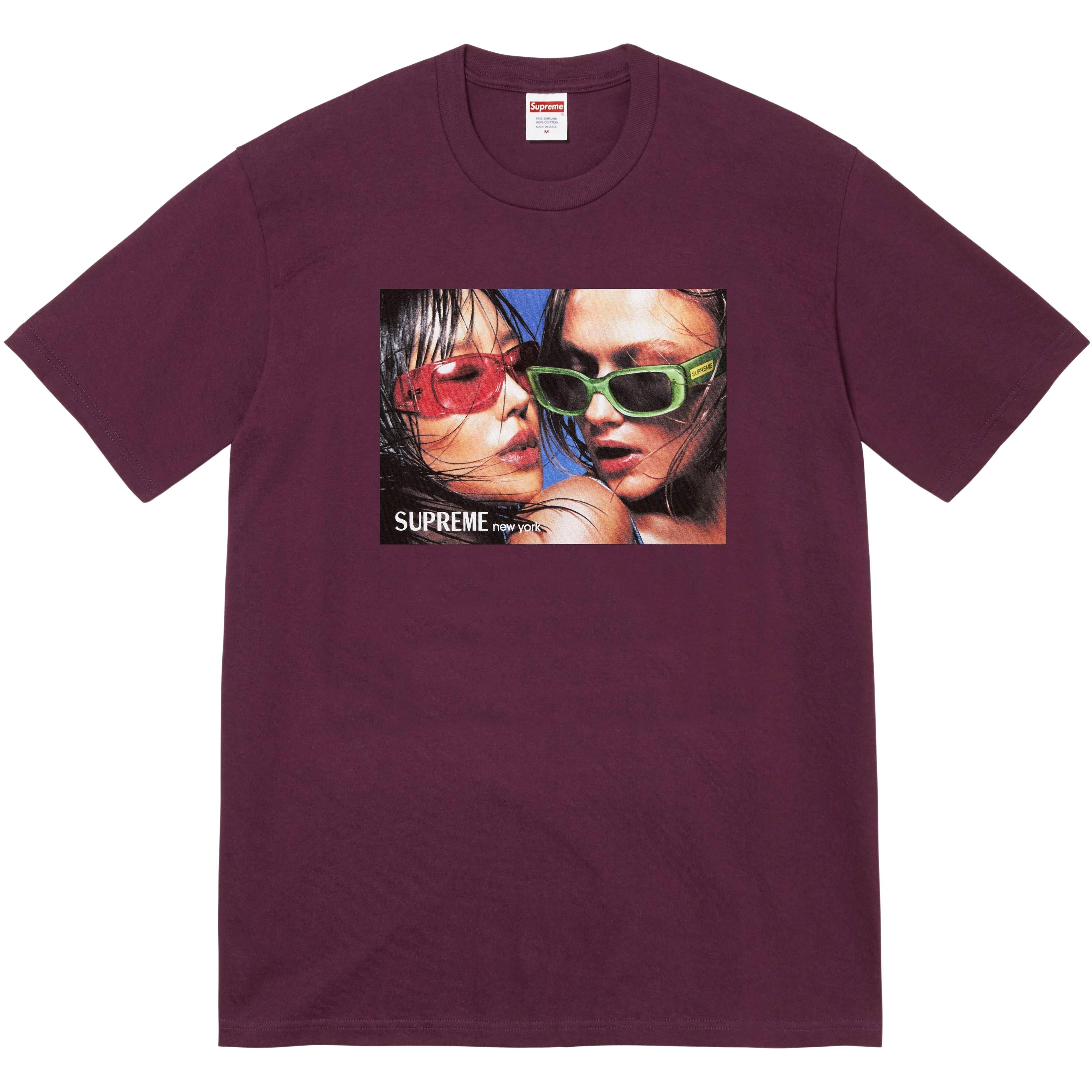 Supreme Eyewear Tee Eggplant