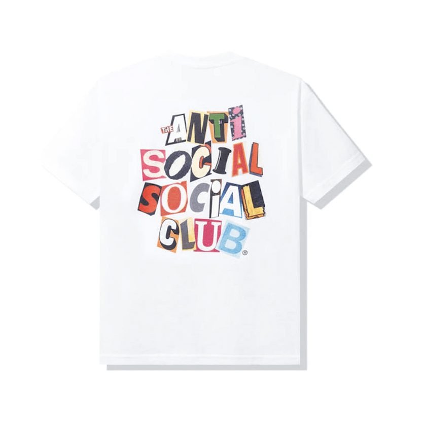 Anti Social Social Club Torn Pages Of Our Story T-shirt White