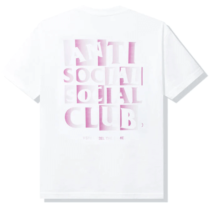 Anti social social outlet club white t shirt