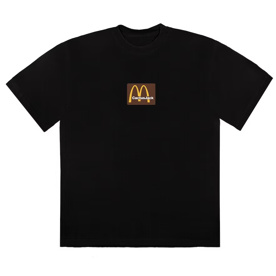 Travis Scott x McDonald’s Menu Mono Logo newest Tee (M)