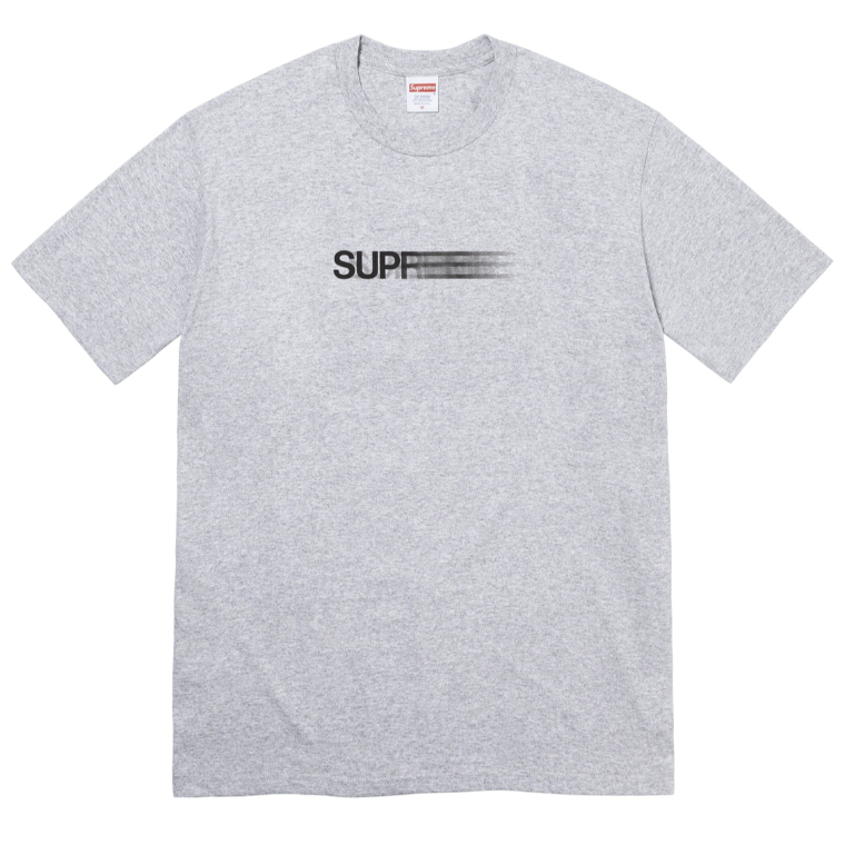 Supreme Motion Logo Tee (SS23) Heather Grey