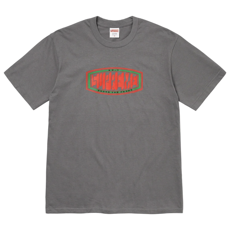 Supreme Pound Tee Charcoal | Supreme | KershKicks