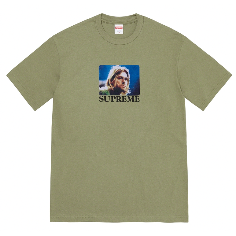 Supreme Kurt Cobain Tee Light Olive