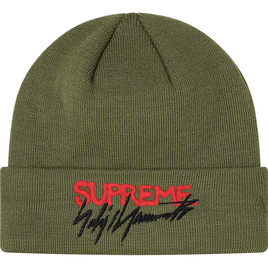 Supreme Yohji Yamamoto New Era Beanie Olive | Supreme | KershKicks