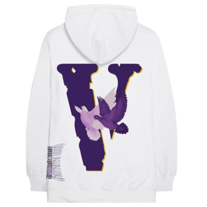 Nav x Vlone Doves Hoodie White