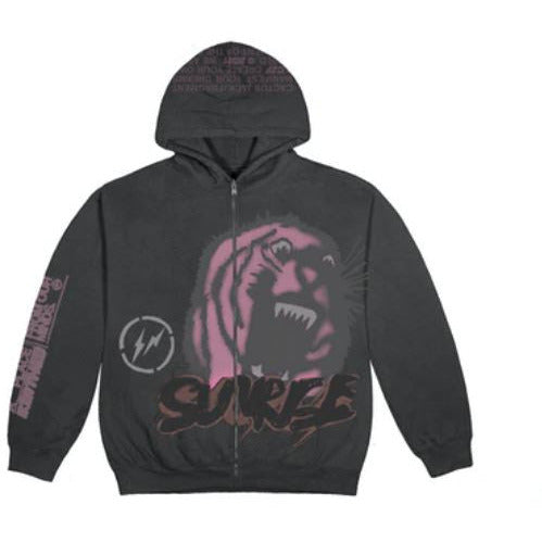 Travis scott pink on sale hoodie