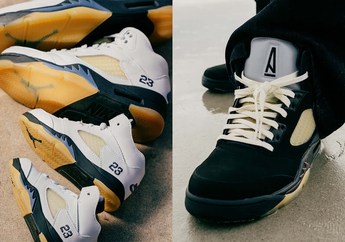 The Air Jordan 5 x A Ma Maniére 'Dawn' and 'Dusk' Pack is a Lesson in