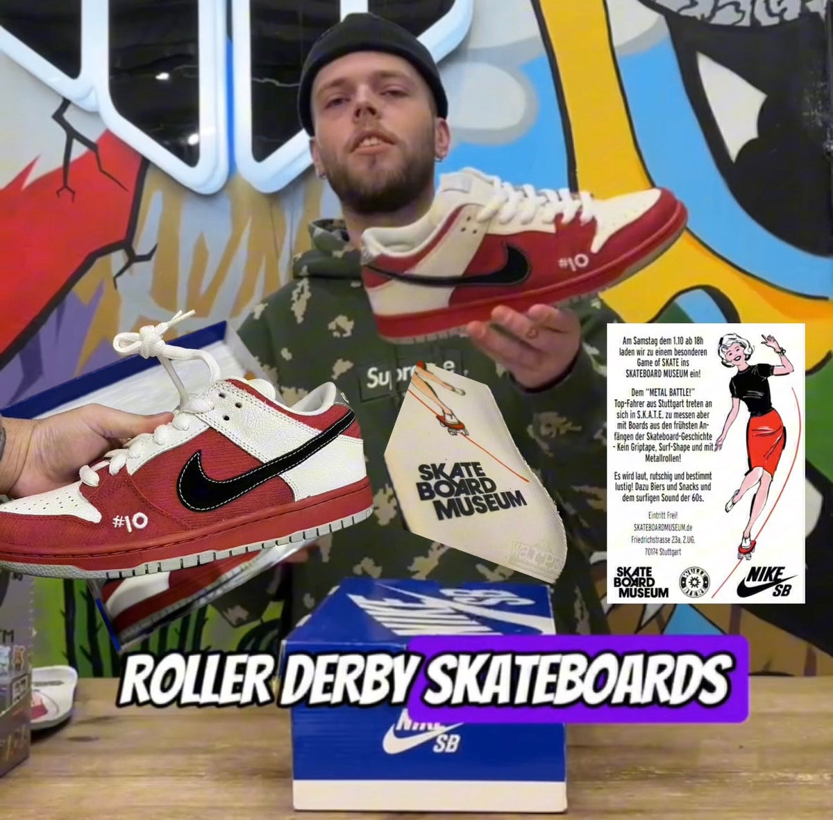 Nike sb dunk roller derby online