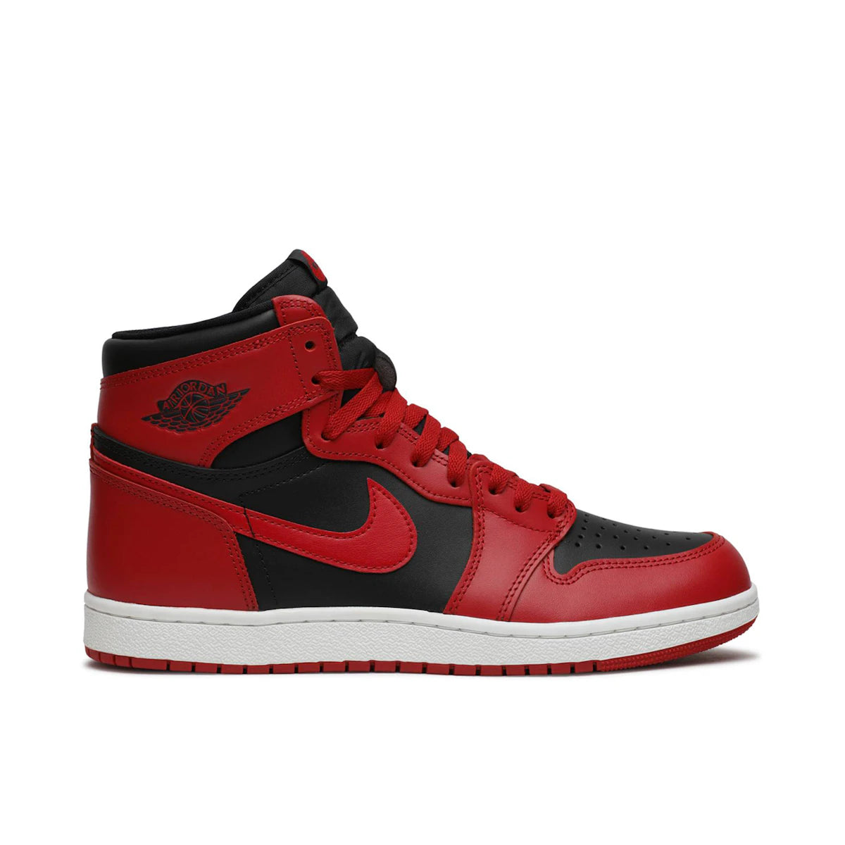 Jordan 1 Retro High 85 Varsity Red by Jordan's in Shoes. Available at KershKicks for £395.00. A must-have for fans of Jordan's looking to elevate their style with this Shoes.