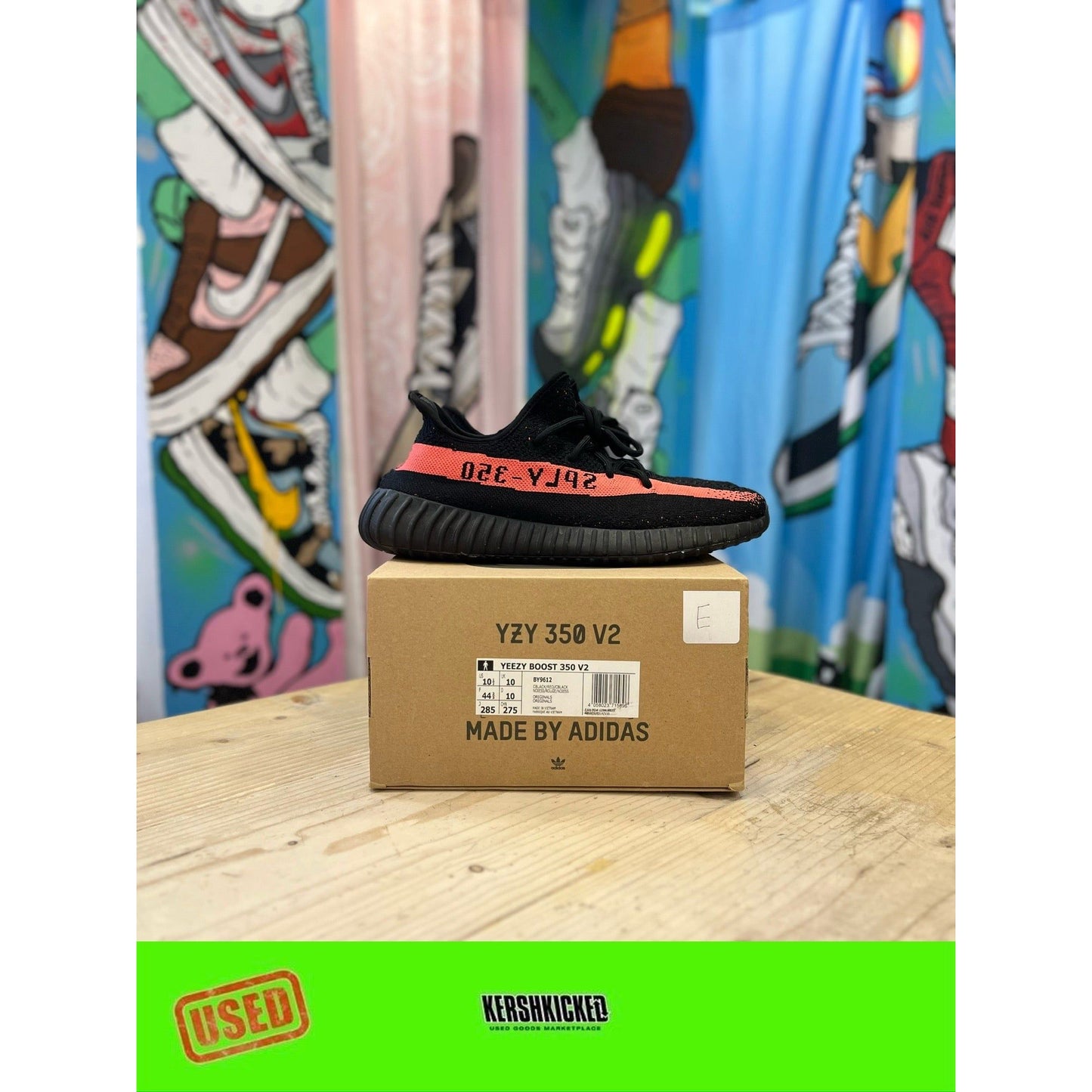 Yeezy 350 Core Red UK 10