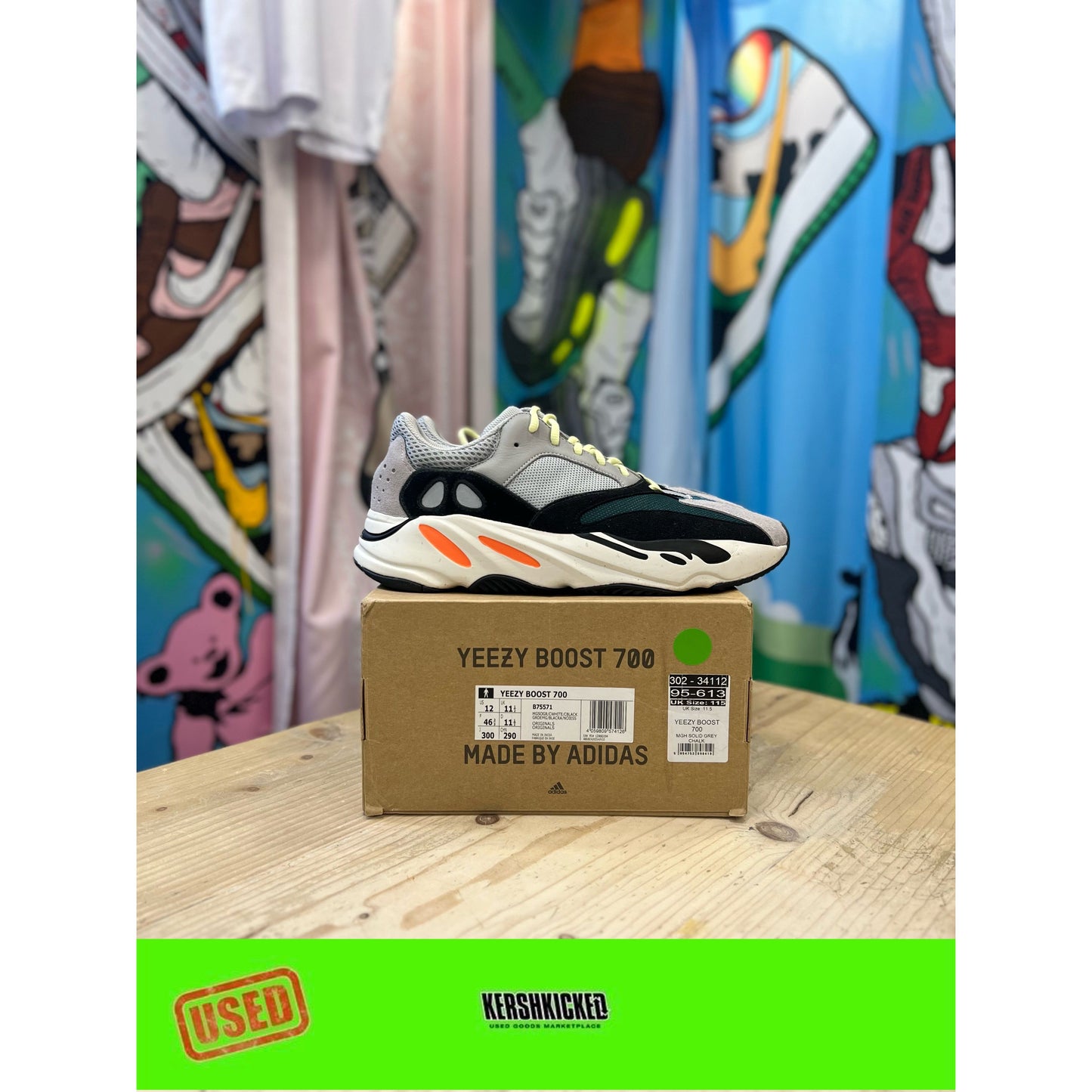 Yeezy 700 Wave Runner UK 11.5