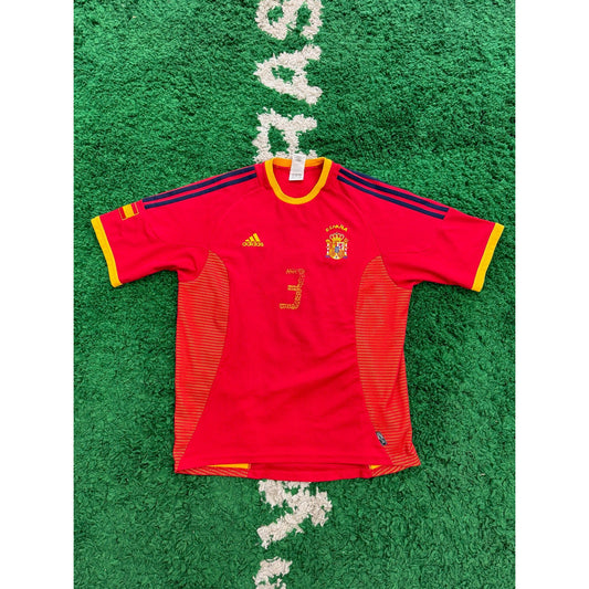 Spain Home Shirt 2002-2004 L 8/10 by KershKits in Clothing. Available at KershKicks for £65.00. A must-have for fans of KershKits looking to elevate their style with this Kits.