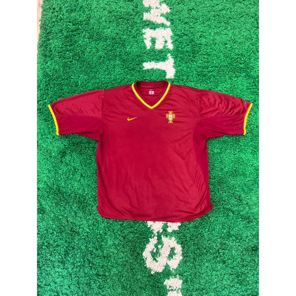 PORTUGAL 2000/02 Nike Football Jersey XL by KershKits in Clothing. Available at KershKicks for £75.00. A must-have for fans of KershKits looking to elevate their style with this Kits.