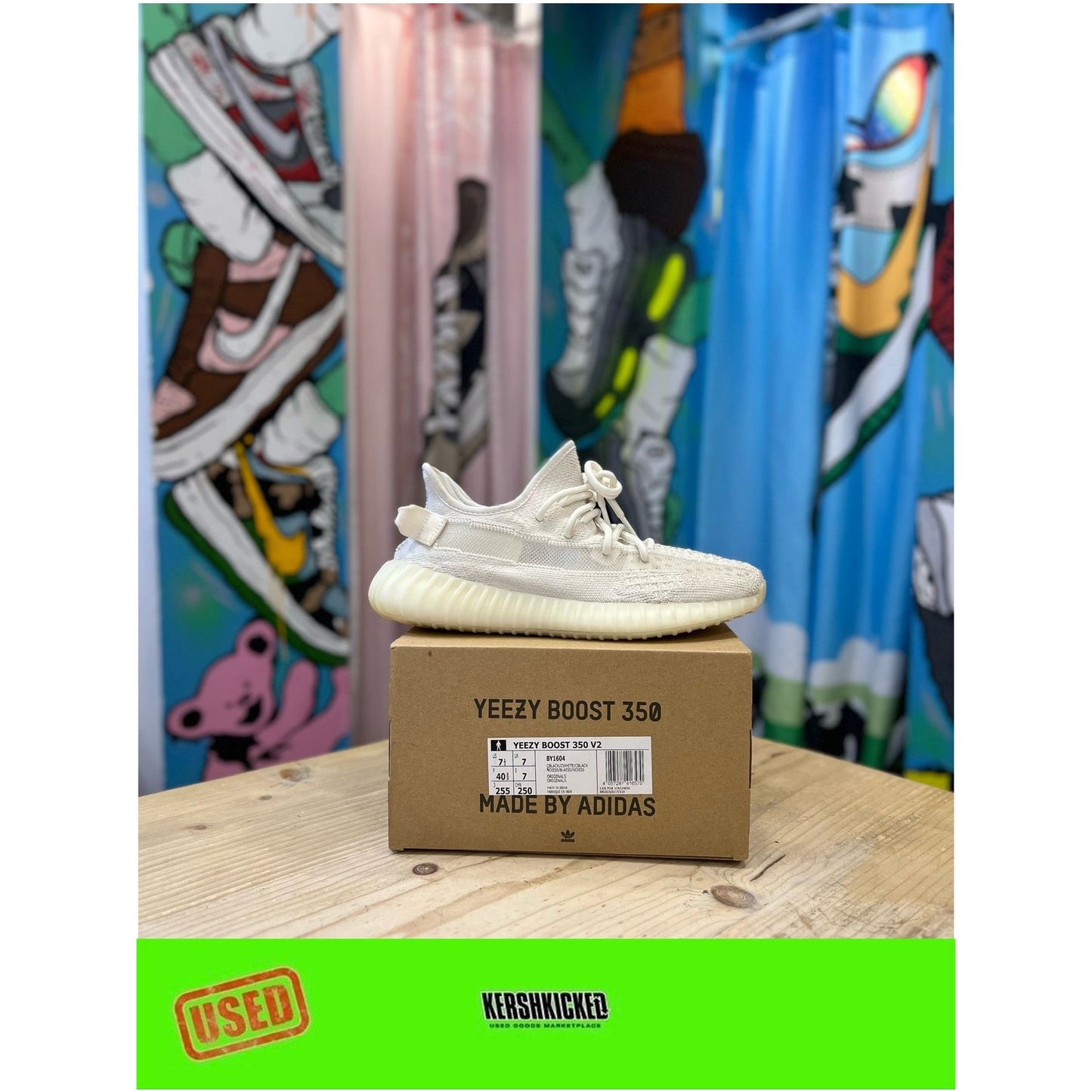 Yeezy 350 Bone UK 7