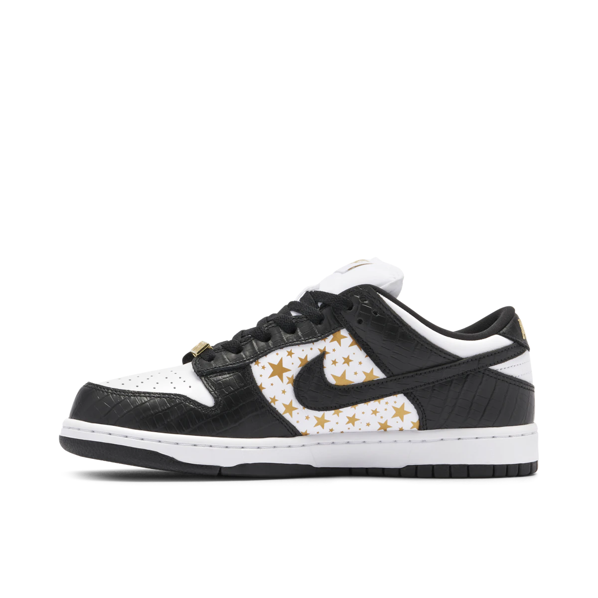 Nike SB Dunk Low Supreme Stars Black (2021) by Nike in Shoes. Available at KershKicks for £650.00. A must-have for fans of Nike looking to elevate their style with this Shoes.