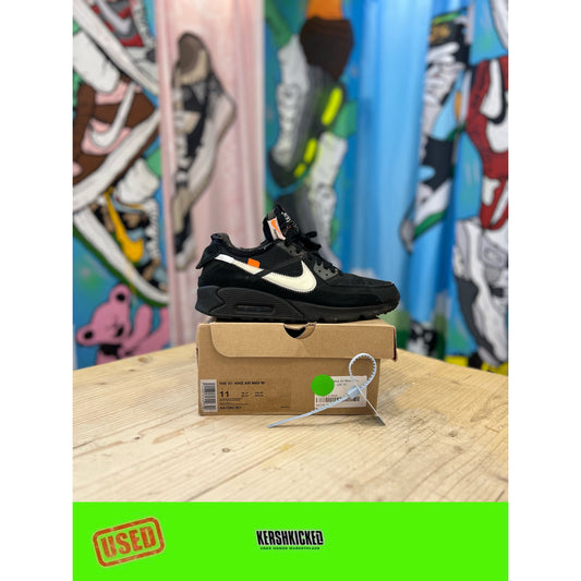 Air Max 90 Off White Black UK 10