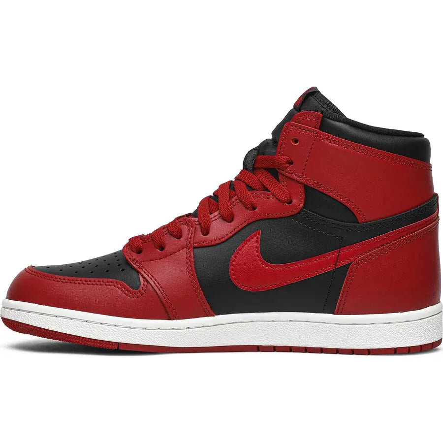 Jordan 1 Retro High 85 Varsity Red by Jordan's in Shoes. Available at KershKicks for £395.00. A must-have for fans of Jordan's looking to elevate their style with this Shoes.