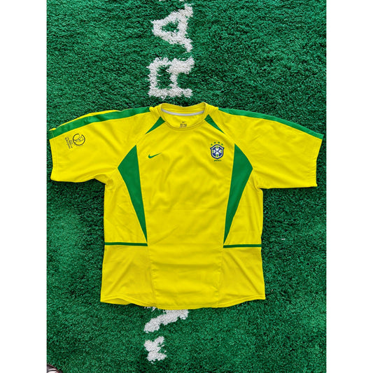 Brazil Home Shirt 2002-2004 XL by KershKits in Clothing. Available at KershKicks for £75.00. A must-have for fans of KershKits looking to elevate their style with this Kits.