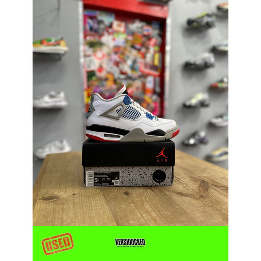 Jordan 4 Retro What The (GS) UK 5 by Jordan's in Uncategorized. Available at KershKicks for £150.00. A must-have for fans of Jordan's looking to elevate their style with this Kershkicked.