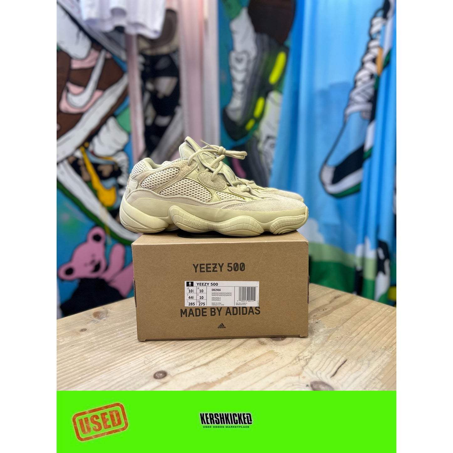 Yeezy 500 Super Moon Yellow UK 10