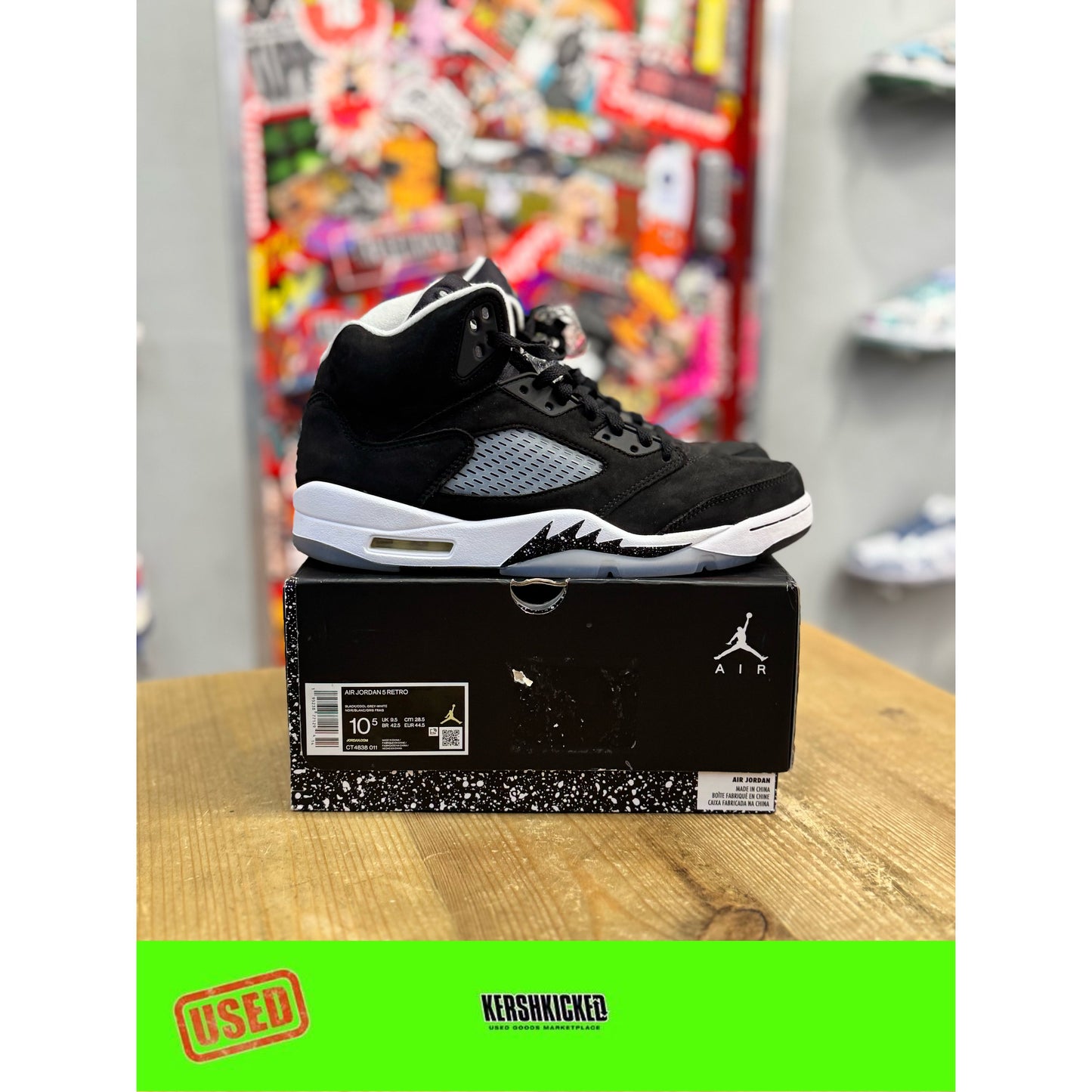 Jordan 5 Retro Moonlight (2021) UK 9.5