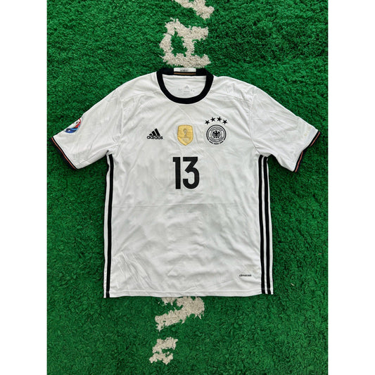 Germany 2016-2017 # 13 MULLER Home Shirt L 7/10 by KershKits in Clothing. Available at KershKicks for £55.00. A must-have for fans of KershKits looking to elevate their style with this Kits.