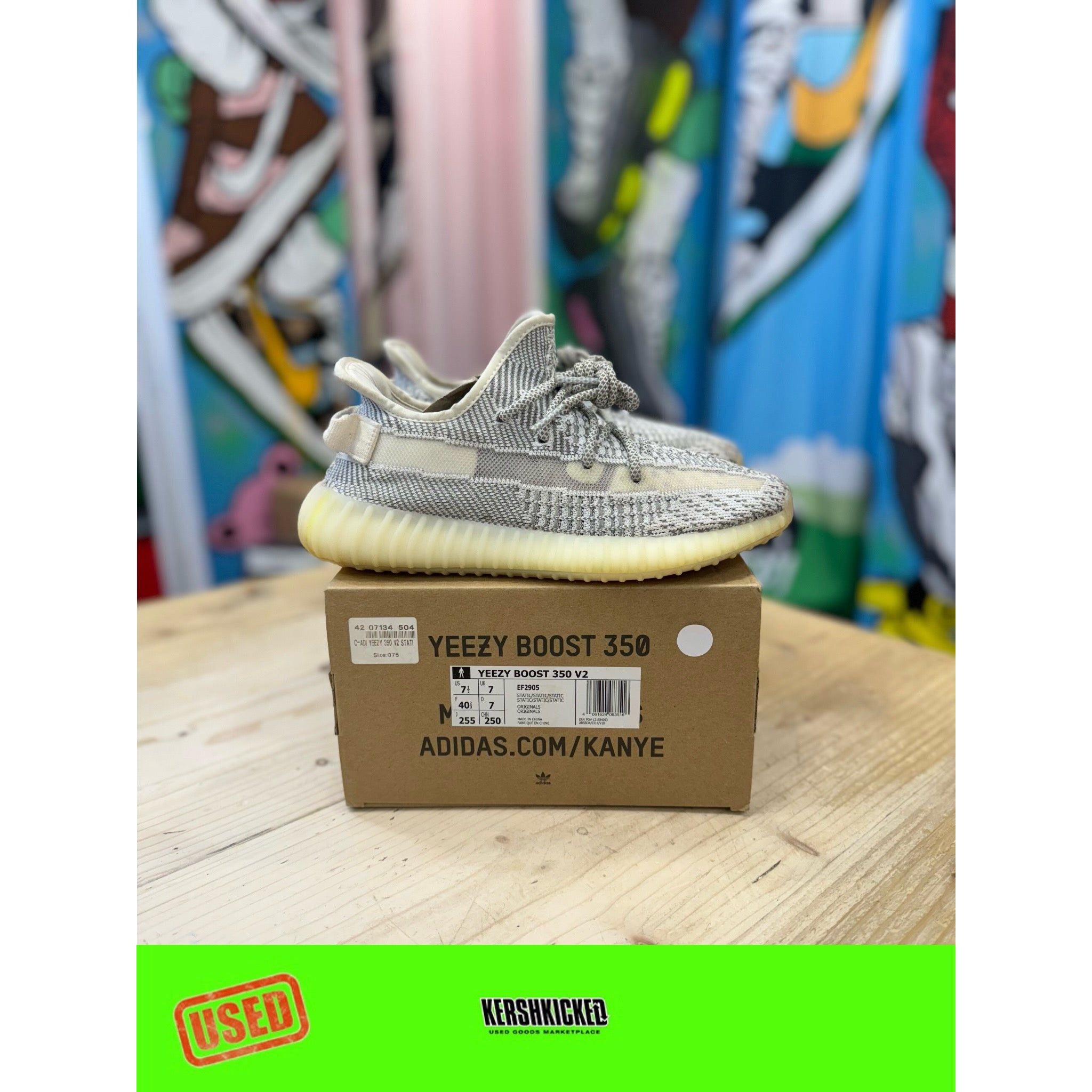 Static 7 store v2 yeezy