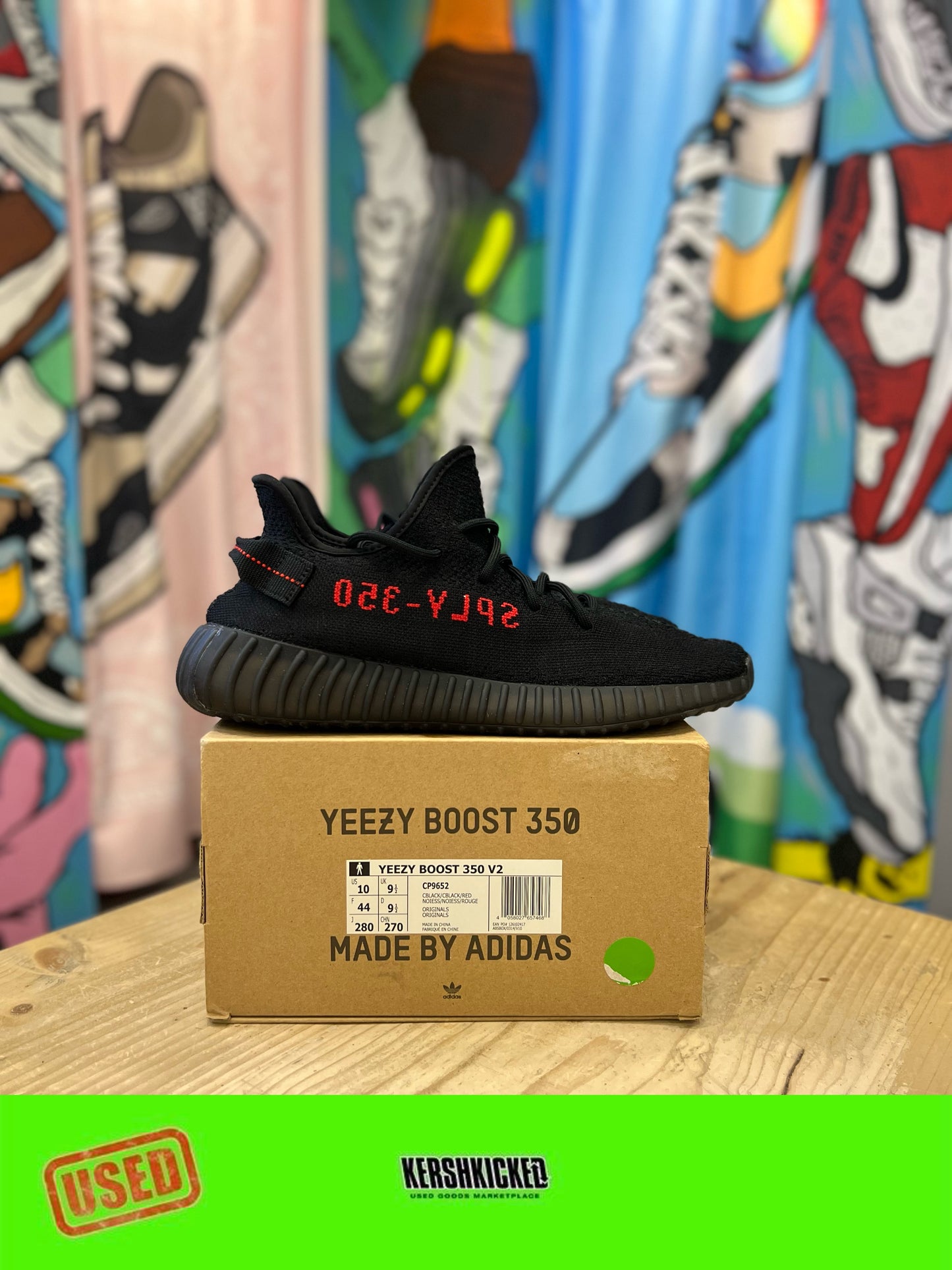 Yeezy 350 Bred UK9.5