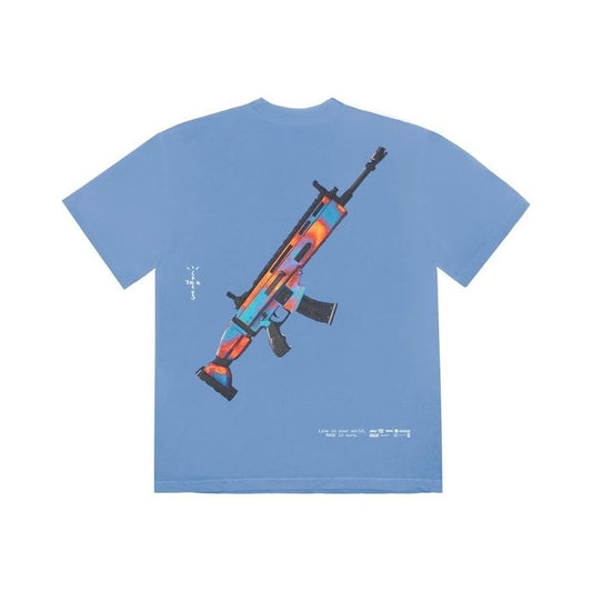 Travis Scott The Scotts Astro Goosebumps T-Shirt Blue by Travis Scott in . Available at KershKicks for £95.00. A must-have for fans of Travis Scott looking to elevate their style with this T-Shirt.