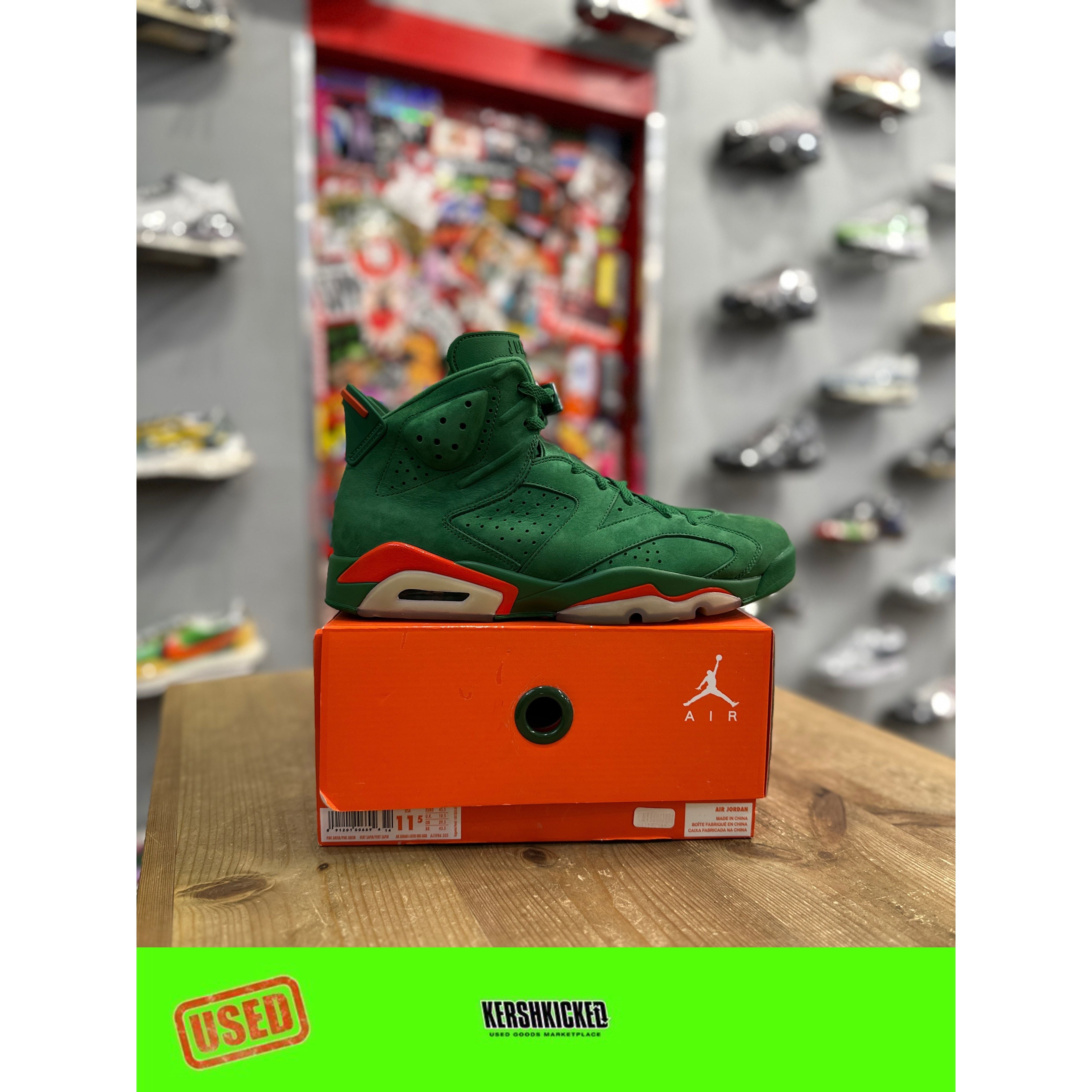 Jordan 6 Retro Gatorade Green UK 10.5 Jordan s KershKicks