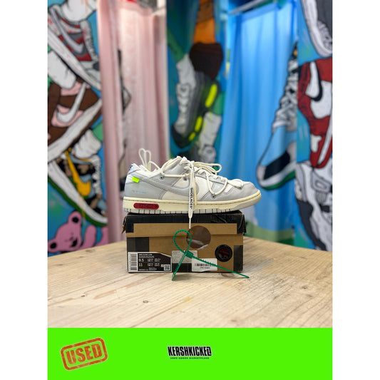 Nike Dunk Low Off White Lot 25 UK 8.5