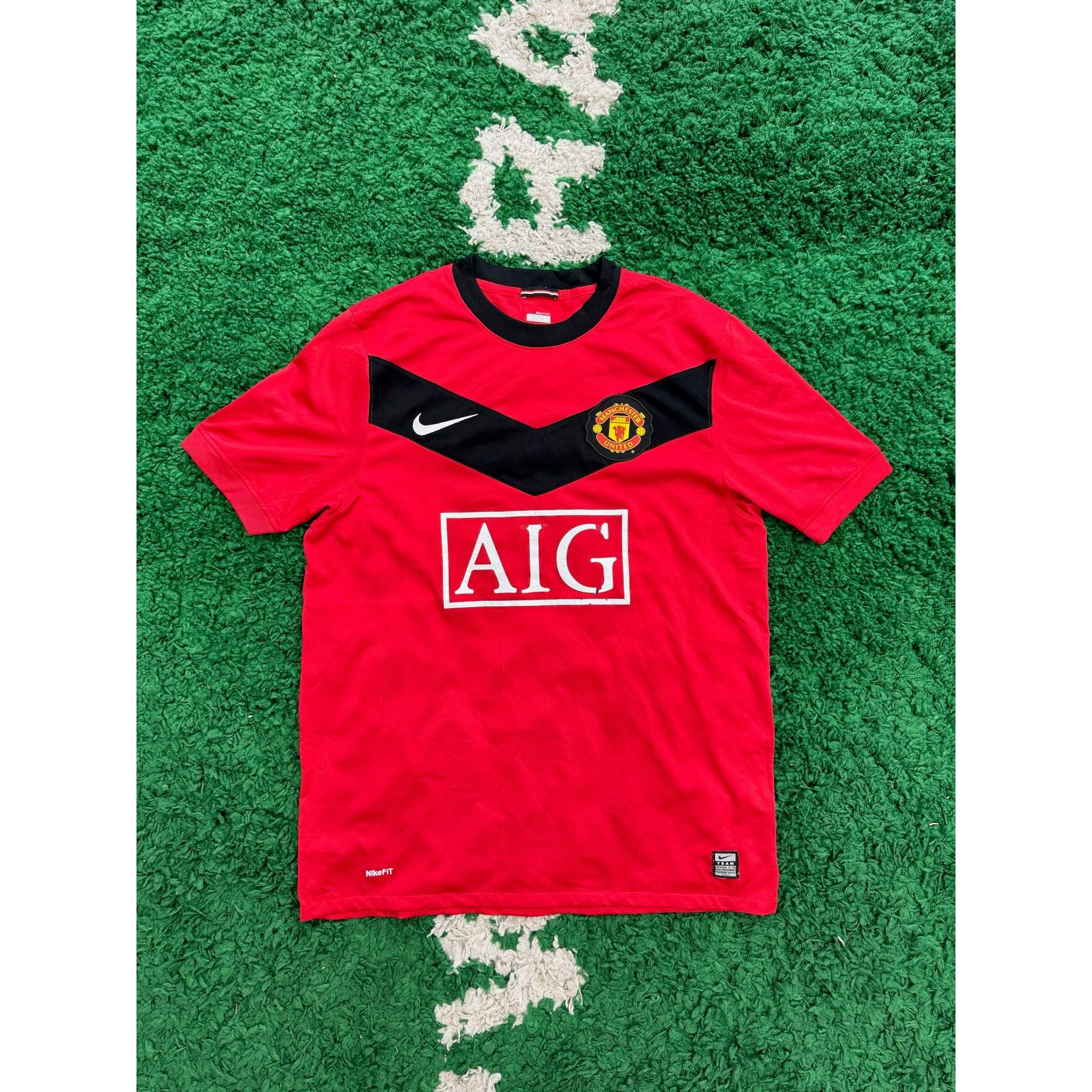 Manchester United Home Shirt 2009-2010 M 7/10 | KershKits | KershKicks