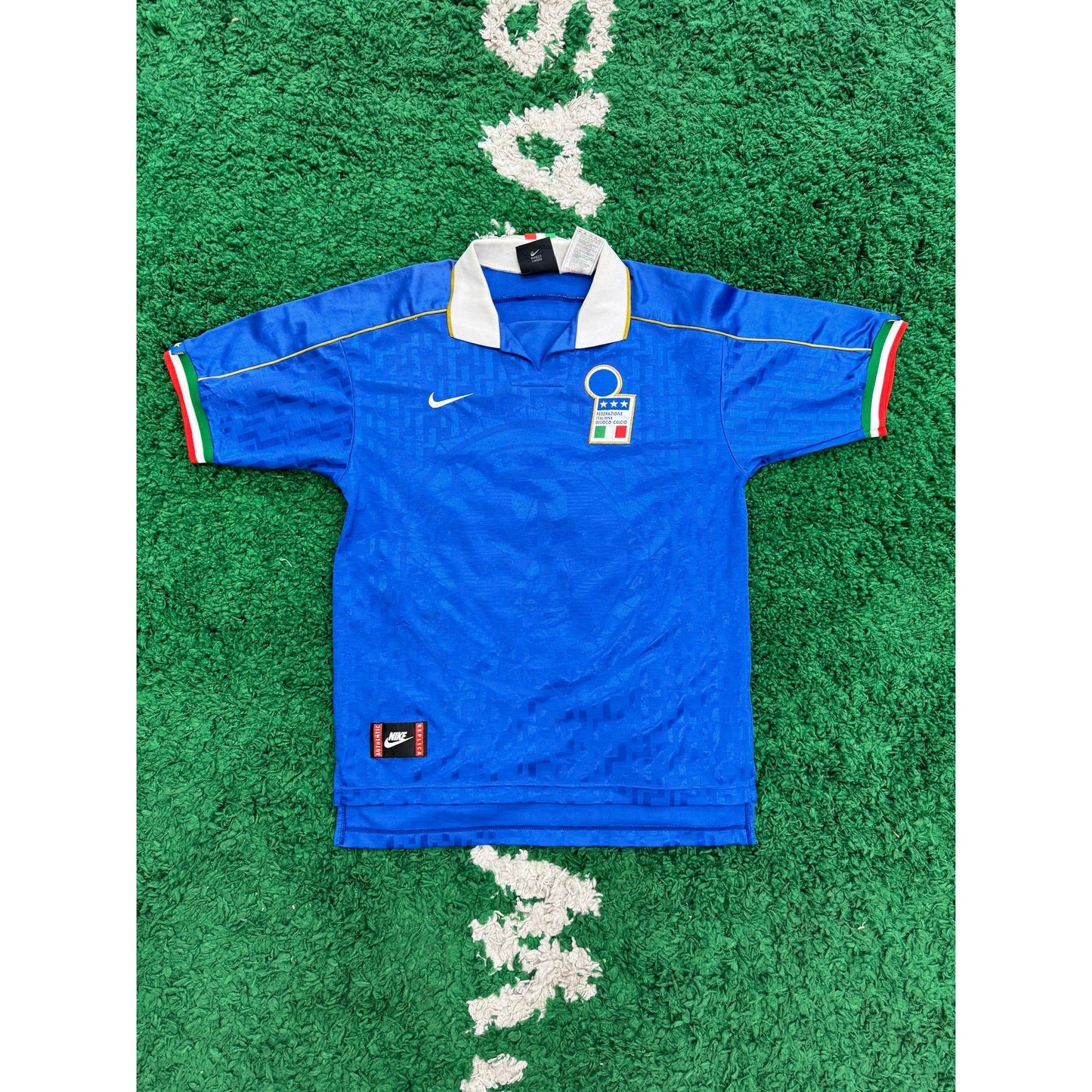 Italy Home Shirt 1994-1996 M 8/10 by KershKits in Clothing. Available at KershKicks for £85.00. A must-have for fans of KershKits looking to elevate their style with this Kits.