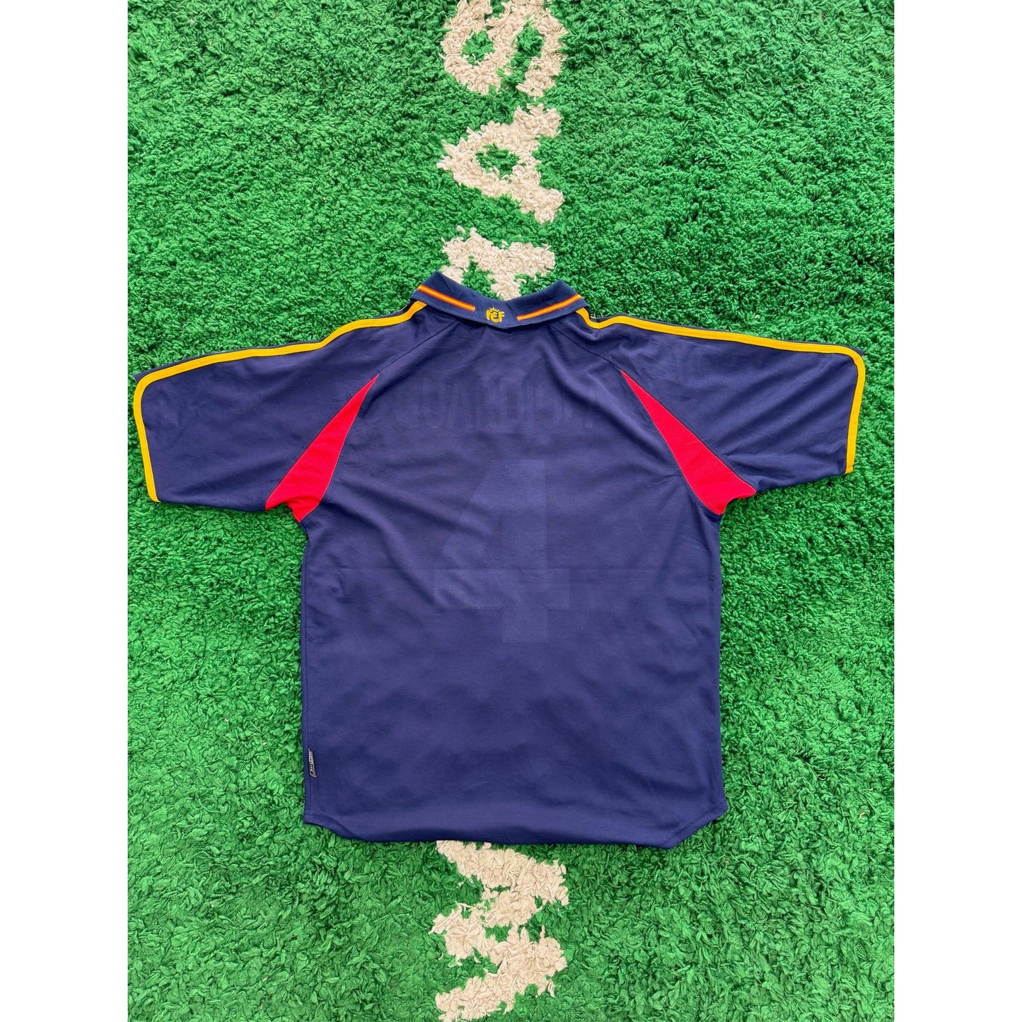 Spain Away Shirt 2000-2002 M 8/10 by KershKits in Clothing. Available at KershKicks for £75.00. A must-have for fans of KershKits looking to elevate their style with this Kits.